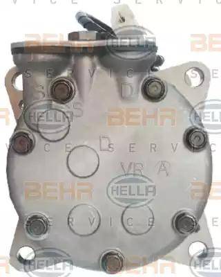 BEHR HELLA Service 8FK 351 316-821 - Kompresors, Gaisa kond. sistēma ps1.lv