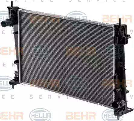 BEHR HELLA Service 8MK 376 900-031 - Radiators, Motora dzesēšanas sistēma ps1.lv