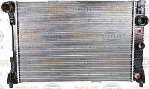 BEHR HELLA Service 8MK 376 749-551 - Radiators, Motora dzesēšanas sistēma ps1.lv