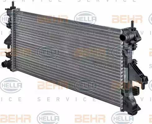 BEHR HELLA Service 8MK 376 745-021 - Radiators, Motora dzesēšanas sistēma ps1.lv