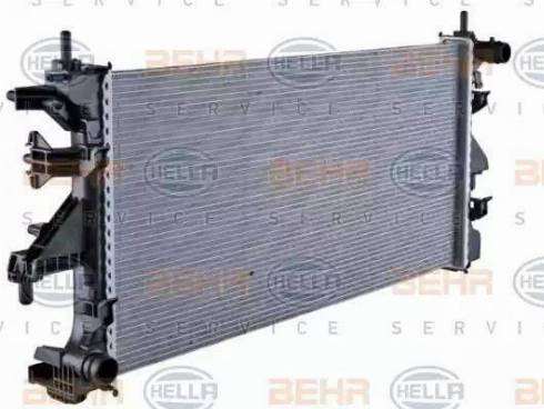 BEHR HELLA Service 8MK 376 745-104 - Radiators, Motora dzesēšanas sistēma ps1.lv