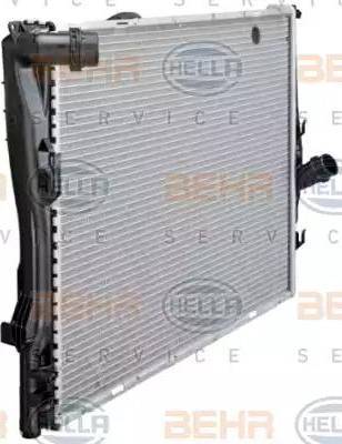 BEHR HELLA Service 8MK 376 754-051 - Radiators, Motora dzesēšanas sistēma ps1.lv