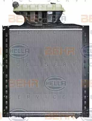 BEHR HELLA Service 8MK 376 756-021 - Radiators, Motora dzesēšanas sistēma ps1.lv