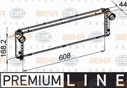 BEHR HELLA Service 8MK 376 765-111 - Radiators, Motora dzesēšanas sistēma ps1.lv