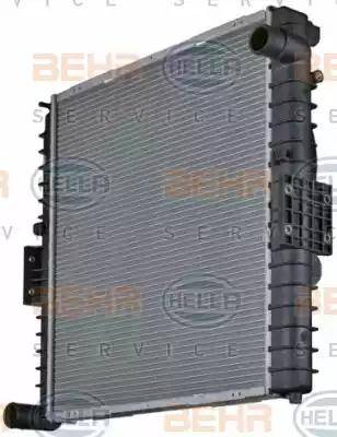 BEHR HELLA Service 8MK 376 704-611 - Radiators, Motora dzesēšanas sistēma ps1.lv