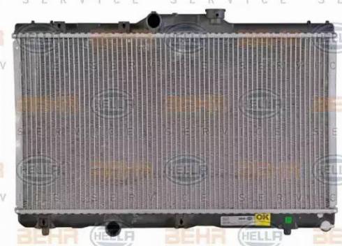 BEHR HELLA Service 8MK 376 706-731 - Radiators, Motora dzesēšanas sistēma ps1.lv