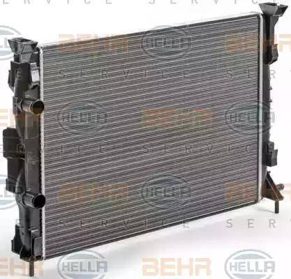 BEHR HELLA Service 8MK 376 700-681 - Radiators, Motora dzesēšanas sistēma ps1.lv