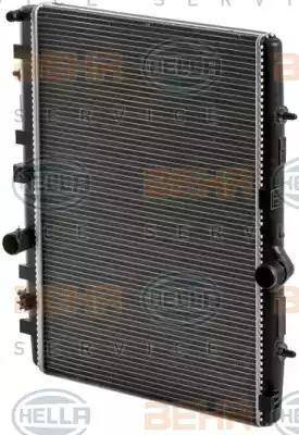 BEHR HELLA Service 8MK 376 700-231 - Radiators, Motora dzesēšanas sistēma ps1.lv