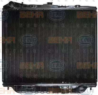 BEHR HELLA Service 8MK 376 708-661 - Radiators, Motora dzesēšanas sistēma ps1.lv