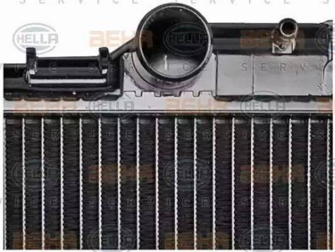 BEHR HELLA Service 8MK 376 708-341 - Radiators, Motora dzesēšanas sistēma ps1.lv