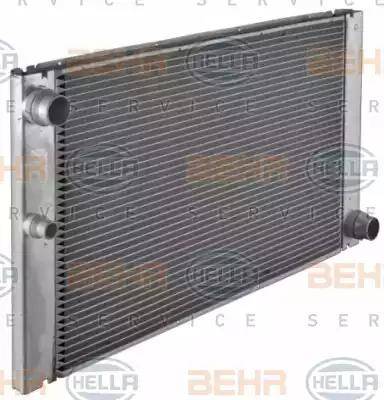 BEHR HELLA Service 8MK 376 719-011 - Radiators, Motora dzesēšanas sistēma ps1.lv