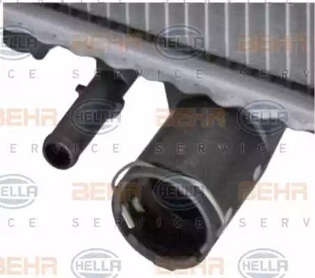 BEHR HELLA Service 8MK 376 714-401 - Radiators, Motora dzesēšanas sistēma ps1.lv