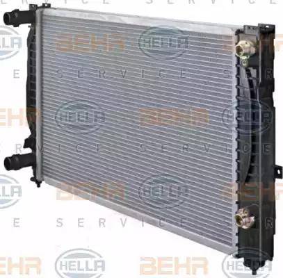 BEHR HELLA Service 8MK 376 716-621 - Radiators, Motora dzesēšanas sistēma ps1.lv