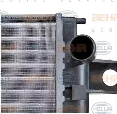 BEHR HELLA Service 8MK 376 710-611 - Radiators, Motora dzesēšanas sistēma ps1.lv