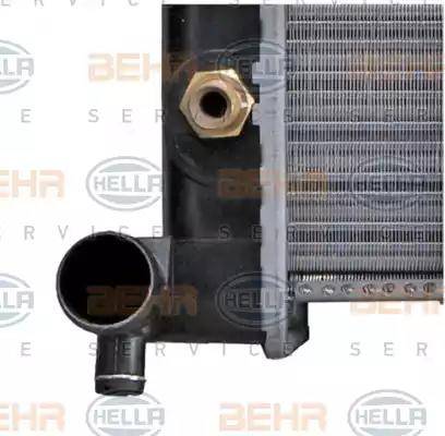 BEHR HELLA Service 8MK 376 710-611 - Radiators, Motora dzesēšanas sistēma ps1.lv