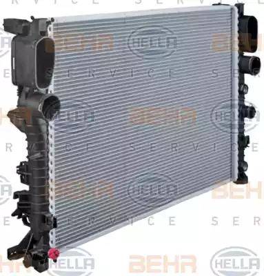 BEHR HELLA Service 8MK 376 718-021 - Radiators, Motora dzesēšanas sistēma ps1.lv