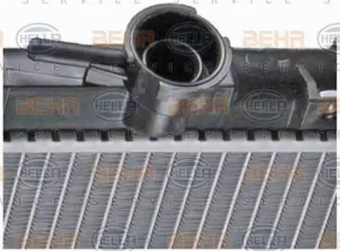 BEHR HELLA Service 8MK 376 718-361 - Radiators, Motora dzesēšanas sistēma ps1.lv