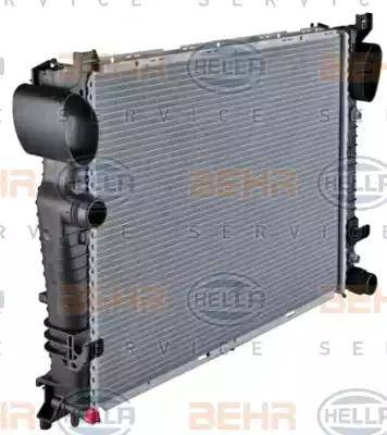 BEHR HELLA Service 8MK 376 718-741 - Radiators, Motora dzesēšanas sistēma ps1.lv