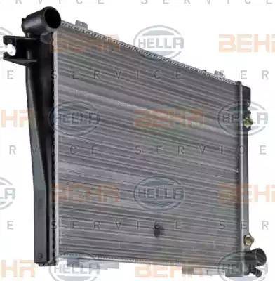 BEHR HELLA Service 8MK 376 713-161 - Radiators, Motora dzesēšanas sistēma ps1.lv