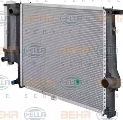 BEHR HELLA Service 8MK 376 712-221 - Radiators, Motora dzesēšanas sistēma ps1.lv