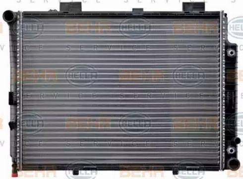 BEHR HELLA Service 8MK 376 712-741 - Radiators, Motora dzesēšanas sistēma ps1.lv