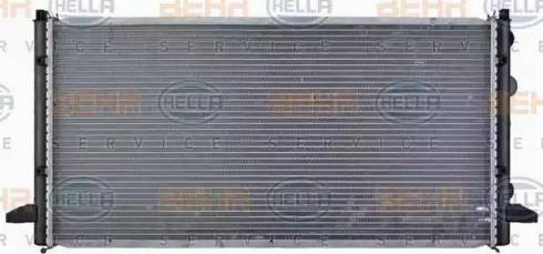 BEHR HELLA Service 8MK 376 717-751 - Radiators, Motora dzesēšanas sistēma ps1.lv