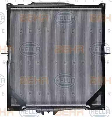 BEHR HELLA Service 8MK 376 726-591 - Radiators, Motora dzesēšanas sistēma ps1.lv