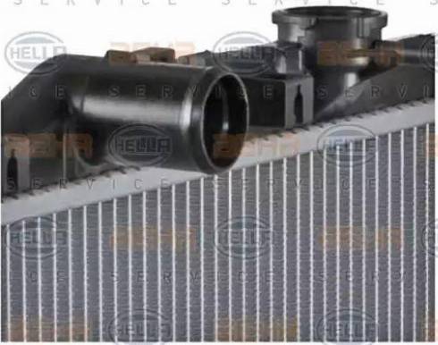 BEHR HELLA Service 8MK 376 726-611 - Radiators, Motora dzesēšanas sistēma ps1.lv