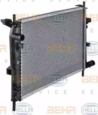 BEHR HELLA Service 8MK 376 720-311 - Radiators, Motora dzesēšanas sistēma ps1.lv