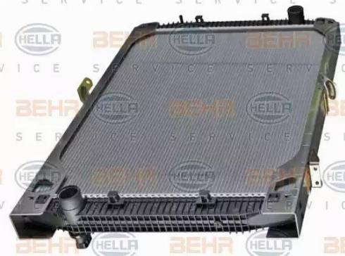 BEHR HELLA Service 8MK 376 721-581 - Radiators, Motora dzesēšanas sistēma ps1.lv