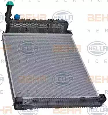 BEHR HELLA Service 8MK 376 721-261 - Radiators, Motora dzesēšanas sistēma ps1.lv