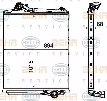 BEHR HELLA Service 8ML 376 906-371 - Starpdzesētājs ps1.lv