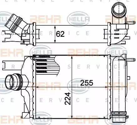 BEHR HELLA Service 8ML 376 988-154 - Starpdzesētājs ps1.lv