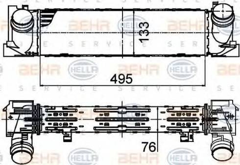 BEHR HELLA Service 8ML 376 791-754 - Starpdzesētājs ps1.lv