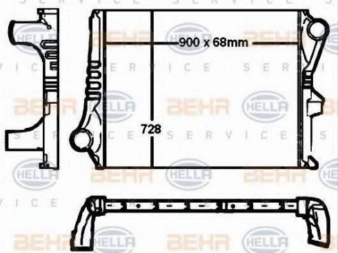 BEHR HELLA Service 8ML 376 760-431 - Starpdzesētājs ps1.lv