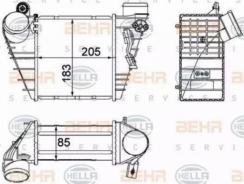 BEHR HELLA Service 8ML 376 700-704 - Starpdzesētājs ps1.lv