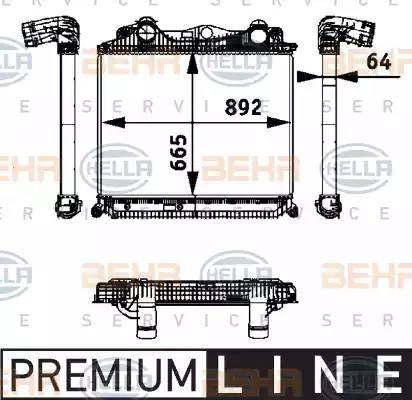 BEHR HELLA Service 8ML 376 724-321 - Starpdzesētājs ps1.lv