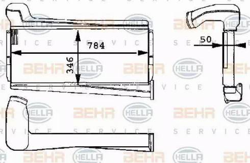 BEHR HELLA Service 8ML 376 723-631 - Starpdzesētājs ps1.lv