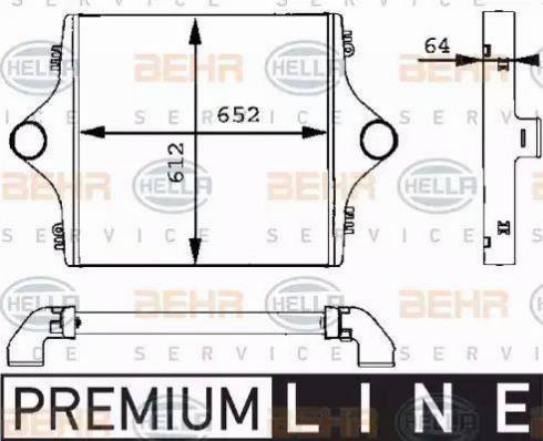 BEHR HELLA Service 8ML 376 723-741 - Starpdzesētājs ps1.lv