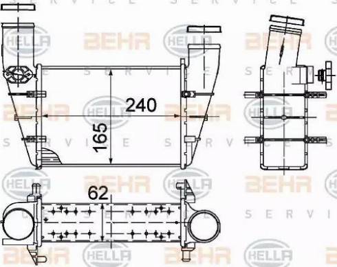 BEHR HELLA Service 8ML 376 727-581 - Starpdzesētājs ps1.lv