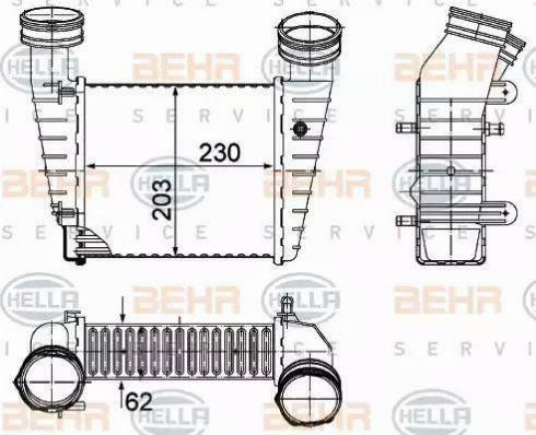 BEHR HELLA Service 8ML 376 776-634 - Starpdzesētājs ps1.lv