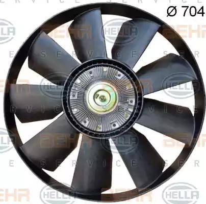 BEHR HELLA Service 8MV 376 702-061 - Ventilators, Motora dzesēšanas sistēma ps1.lv