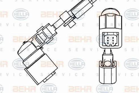 BEHR HELLA Service 8MV 376 782-401 - Ventilators, Motora dzesēšanas sistēma ps1.lv