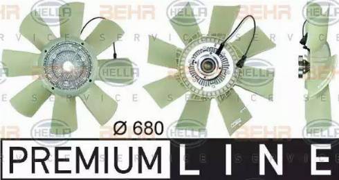 BEHR HELLA Service 8MV 376 730-131 - Ventilators, Motora dzesēšanas sistēma ps1.lv