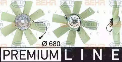 BEHR HELLA Service 8MV 376 731-471 - Ventilators, Motora dzesēšanas sistēma ps1.lv