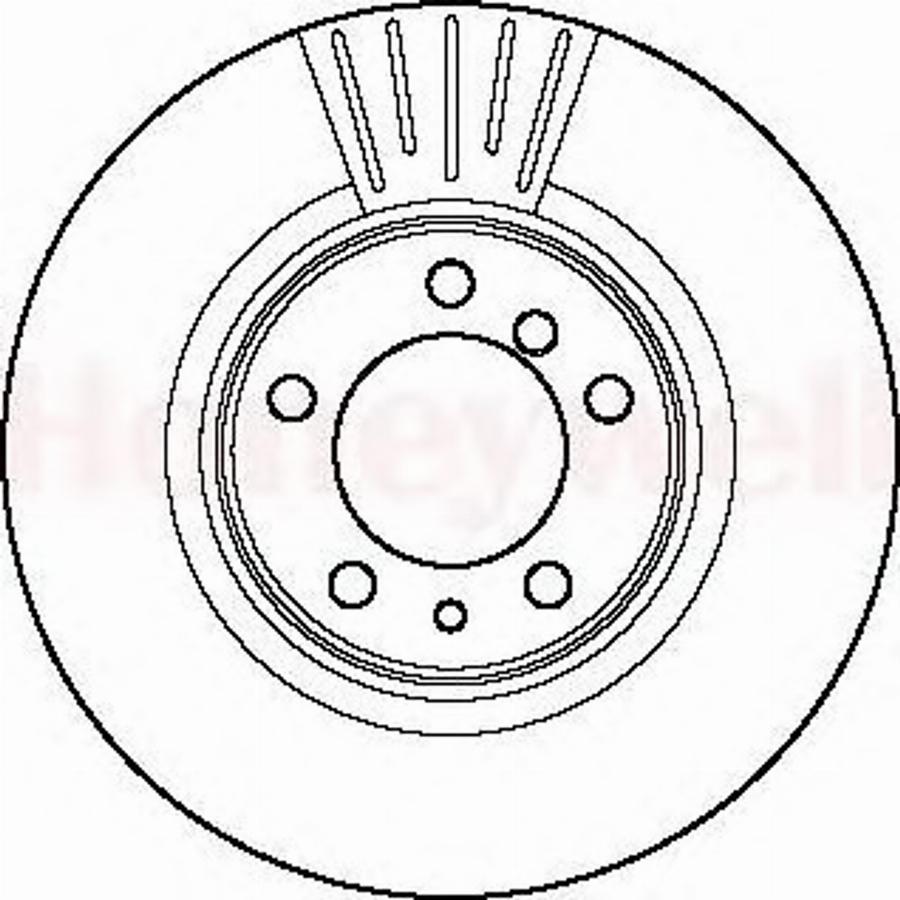 BENDIX 561948 B - Bremžu diski ps1.lv