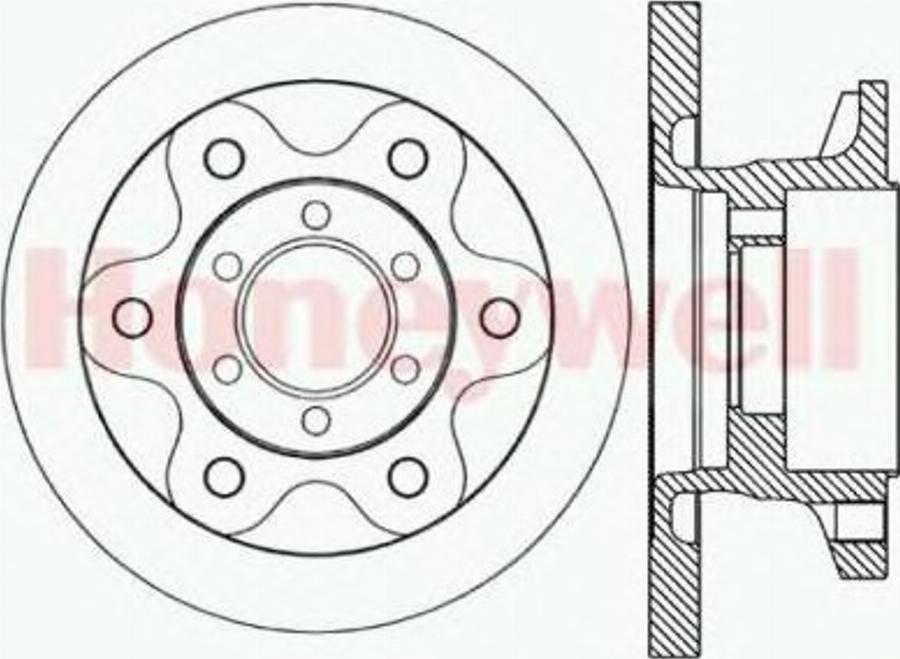 BENDIX 562493B - Bremžu diski ps1.lv