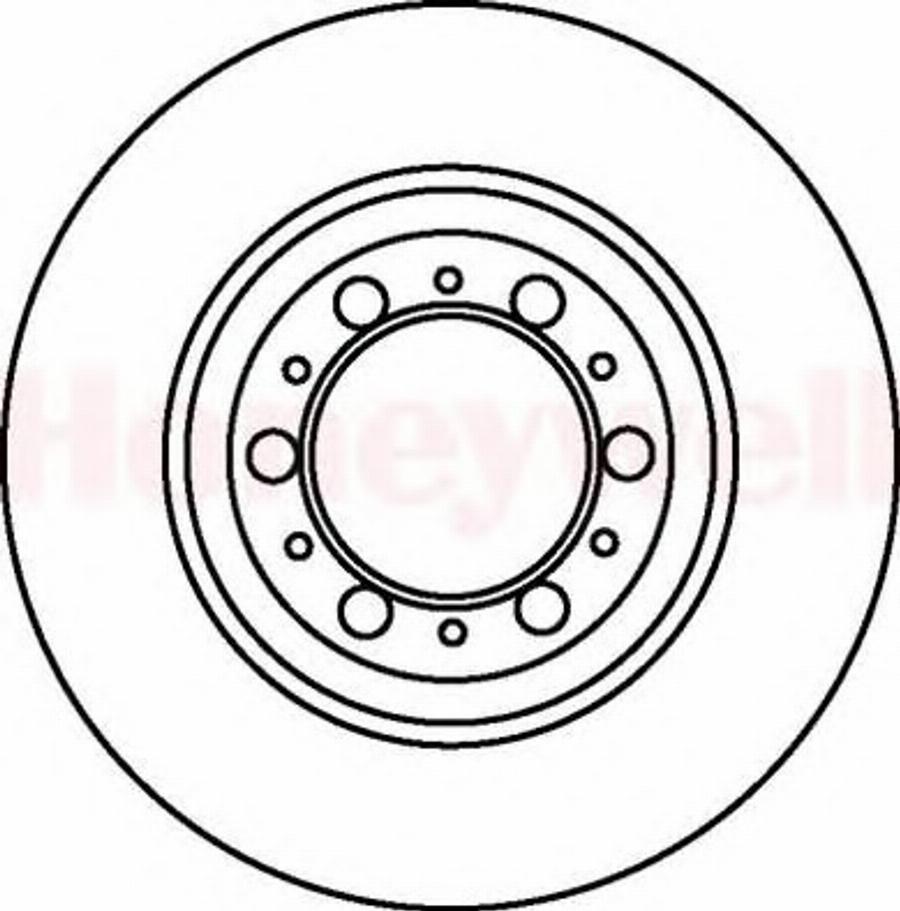 BENDIX 562063 B - Bremžu diski ps1.lv