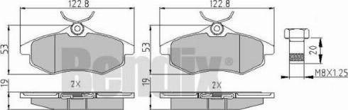 BENDIX 510407 - Bremžu uzliku kompl., Disku bremzes ps1.lv