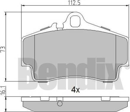 BENDIX 510802 - Bremžu uzliku kompl., Disku bremzes ps1.lv